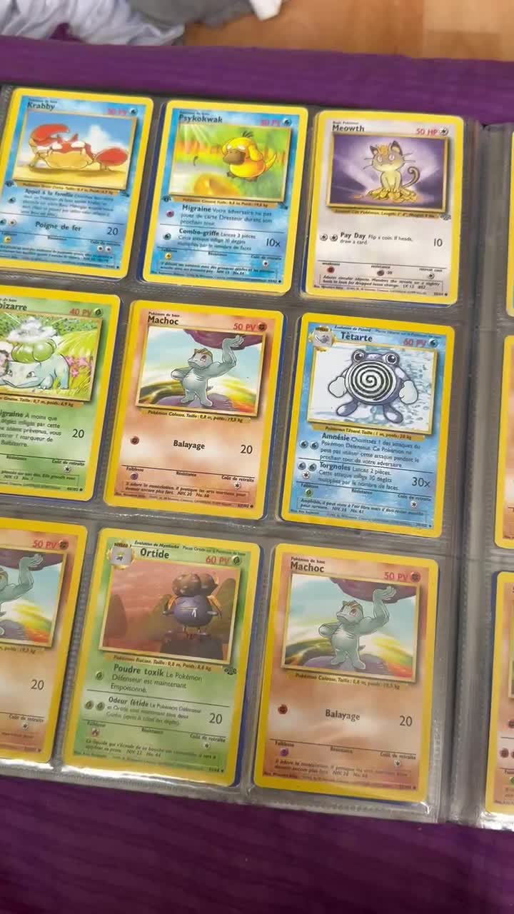 Cartes en lot, video